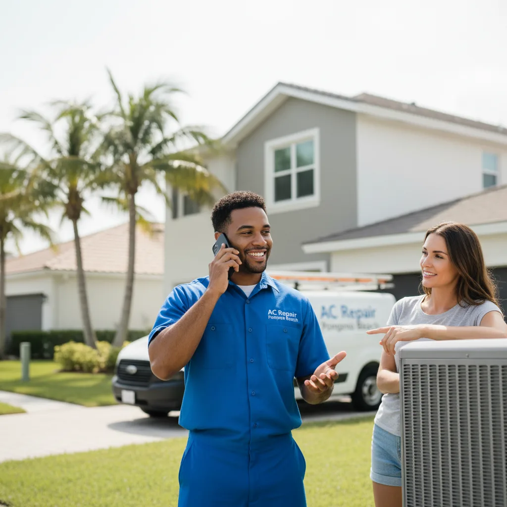 AC Repair Pompano Beach customer support in Hilton Head Island